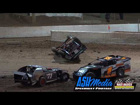 AMCA Nationals: Cody Simmons Rollover - Archerfield Speedway