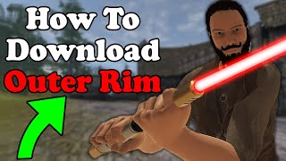 How To Download and Install The Outer Rim For Blade and Sorcery U12 | Greatest Star Wars VR Mod