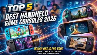 Top 5 Best Handheld Gaming Consoles 2026 🎮 | Nintendo Switch 2, Miyoo Flip V2 & More!