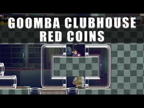 Super Mario Maker 2 Goomba Clubhouse all red coins