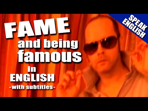 Learn English with Mr. Duncan - Lesson 9 (Fame)