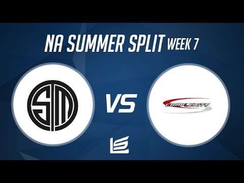 NA LCS 2014 Summer W7D3: Team Solomid vs Complexity Highlights