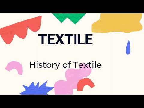 Textile part 1  @basicsoftextile                         @textile @history @textileintroduction