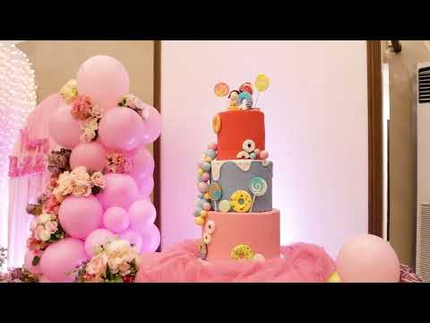 Max's Birthday Party Set-up