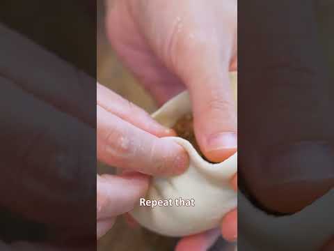 Learn How to Wrap Steamed Buns in 30 Seconds