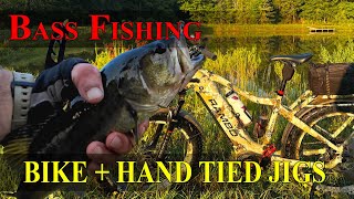 Tiny Tacklebox, Big Bass! DIY Jigs + E Bike Fishing Trip