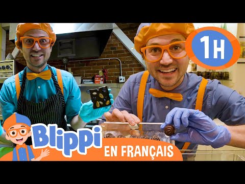 Blippi chez le chocolatier | Blippi en français | Vidéos éducatives pour enfants