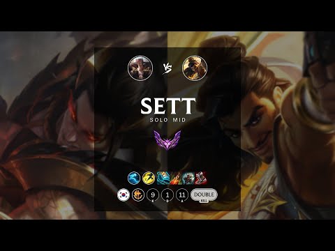 Sett Mid vs Akshan - KR Master Patch 12.12