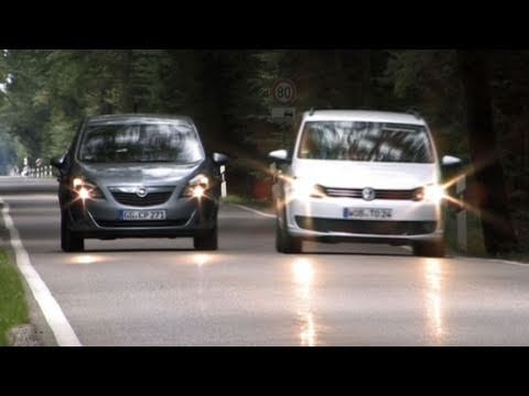 Der Opel Meriva greift den VW Touran an (Teil 2)