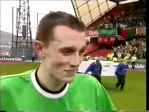 Michael Halliday's winner in 2001 Irish Cup final
