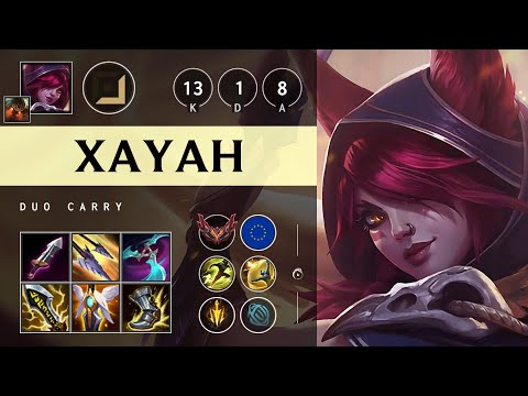 Xayah ADC vs Caitlyn - EUW Grandmaster Patch 25.09