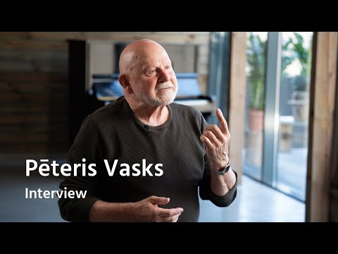 Interview with Pēteris Vasks