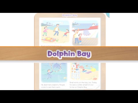 Oxford Phonics World student book level 4 - Consonant blends - disc 1 - unit 4 - story Dolphin Bay
