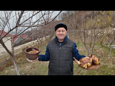 Chicken in Tandoor & Beef Stew in Clay Pot | Traditional Cooking