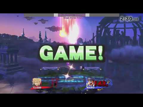 Bham Brawl 22 - Smash 4 Singles - Grand Finals - DanGR (Cloud, Rosaluma) vs ChillyChilli (Mario)