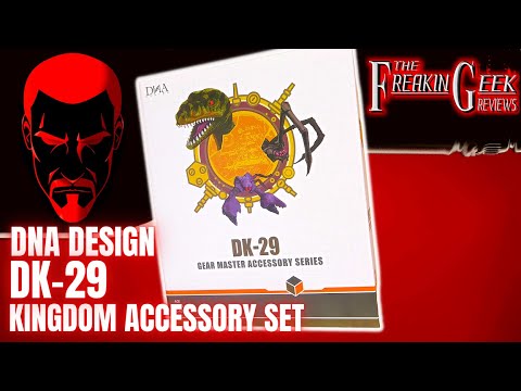 DNA Design DK-29 KINGDOM ACCESSORY SET: EmGo's Transformers Reviews N' Stuff