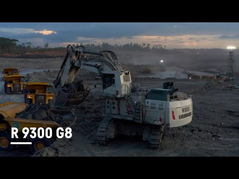 R 9300 G8 - the most efficient 250-tonne excavator | Liebherr