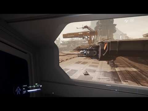 Star Citizen 3.3.5 PTU try to steal constellation phoenix from shop in Lorville :)