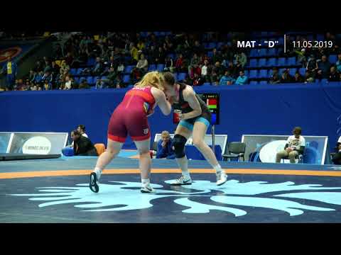 Round 3 WW 76 kg ROMANA VOVCHAK (BLR) - VASILISA MARZALIUK (UKR)