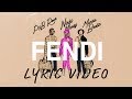 PnB Rock Nicki Minaj Murda Beatz FENDI LYRICS