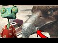 RANGO VS HAWK RANGO SHOWDOWN WITH HAWK RANGO MOVIE HAWK CHASING SCENE
