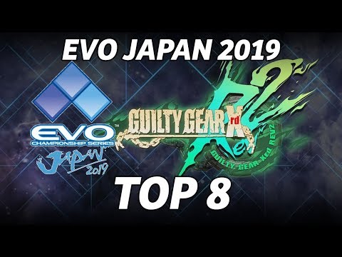 EVO JAPAN 2019 ► GUILTY GEAR, TOP 8, GRAND FINALS, GG XRD R2, MACHABO, T5M7, SUMMIT, NAGE