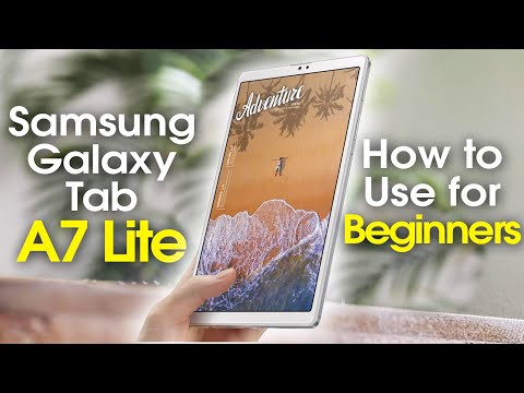 Samsung Galaxy Tab A7 Lite for Beginners (Learn the Basics in Minutes)