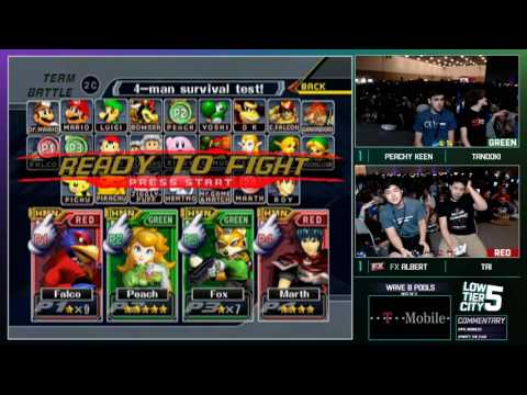 LTC 5 - Albert + Tai vs Peachy Keen + Tanooki - Winners Melee