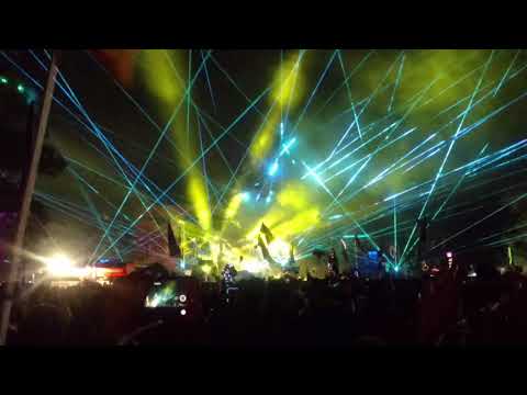 Bassnectar Bonnaroo 2018 amazing shot of the lasers