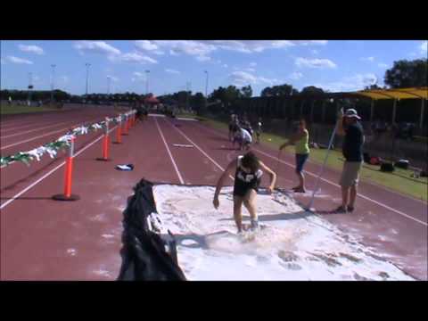 Bunbury Little Athletics  U13's Triple Jump Club Record - 11.93m Jan 2013