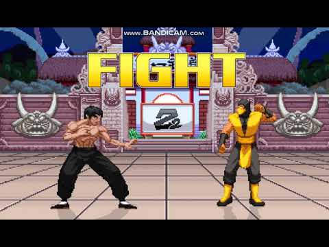 Bruce Lee vs Scorpion