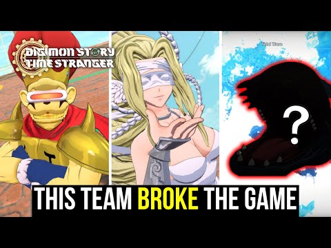 The Ultimate Team for Mega+ Difficulty  in Digimon Story Time Stranger