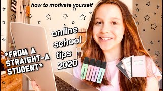 online school tips 2020: how to motivate yourself to be successful during this school year!