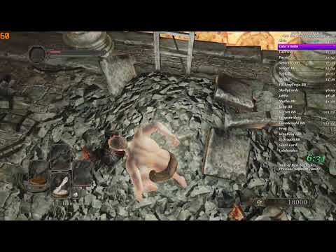 (Outdated, read description) Dark Souls 2 SotFS SL1 no death no bonfire 1:41:37