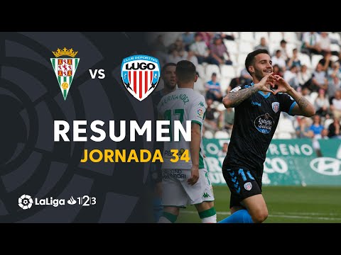 Resumen de Córdoba CF vs CD Lugo (0-4)