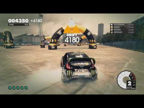 Dirt 3 - Gymkhana Academy Tutorials (All Platinum Medals)