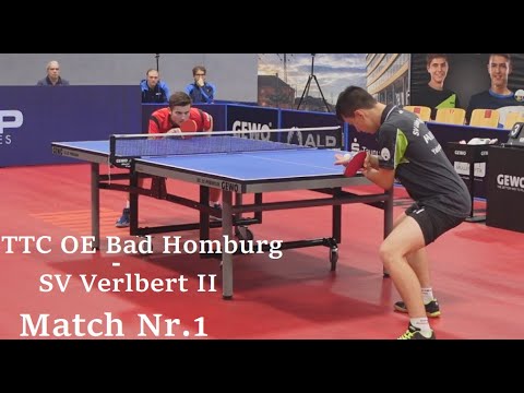 R.Sipos(2382TTR) : L.Yakymchuk(1992TTR) | TTC OE Bad Homburg 1987 : SV Union Velbert II