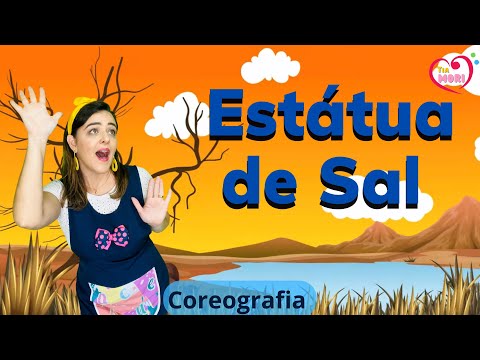 ESTÁTUA DE SAL - 3 Palavrinhas - Coreografia Tia Mori - HISTÓRIA MULHER DE LÓ