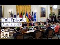 PBS News Hour Full Episode Aug 18 2025