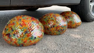 Experiment Car vs Orbeez, Big Mtn Dew, Fanta, Coca Cola & Popular Sodas vs Mentos | Test Ex