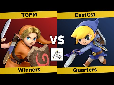 TCF Smash Winners Quarters - TGFM (Young Link) vs EastCst (Toon Link) - SSBU Tournament