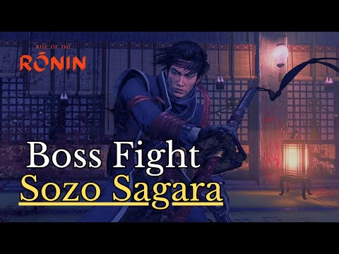 Rise of the Ronin - Sozo Sagara Boss Fight (with Cutscenes) (Solo) (4K)