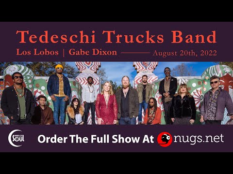 Tedeschi Trucks Band Live From The Greek Theatre Berkeley, CA August 20th, 2022