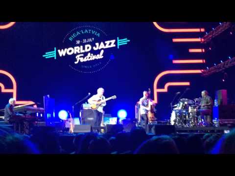 World Jazz Festival 2014 in Riga. Lee Ritenour and Dave Grusin with Tom Kennedy and Will Kennedy