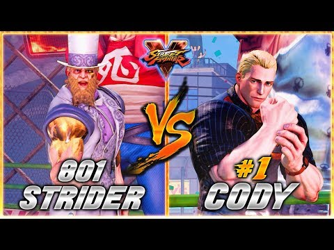 SFV AE 🔥 801 STRIDER (G) vs SHAZYY (#1 Online CODY) | Ranked Matches 🔥 SF5 TenSFV