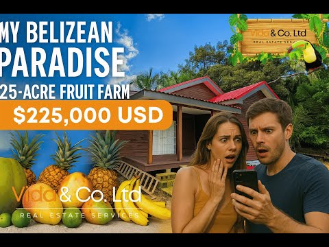 Is This Belize’s Best Farm for Sale? 👇 25 Acres + New Home Near ATM Cave!
