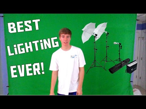 Best Green Screen Lighting Ever? (Joking Obviously)