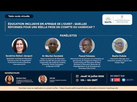 Éducation inclusive en Afrique de l'Ouest : quelles réformes pour la prise en compte du handicap ?
