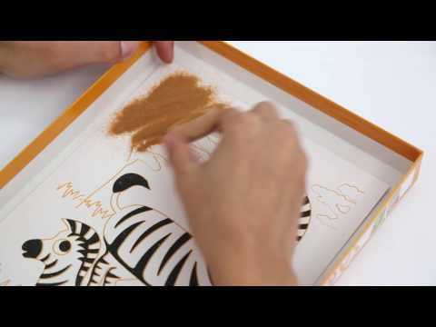 Миниатюра изображения товара Набор для творчества SentoSphere Песочные картинки. Животные / 885