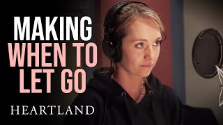 Recording and Performing When to Let Go | Amber Marshall and Shaun Johnston | Heartland 1004 | CBC